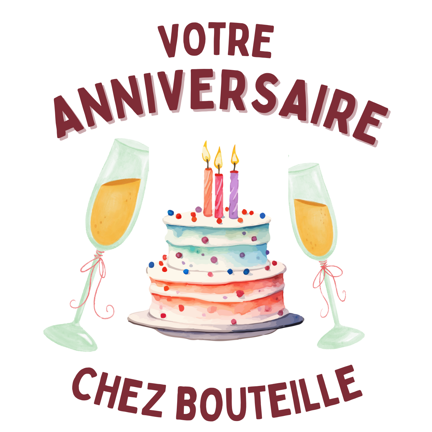 Organisez votre anniversaire chez Bouteille